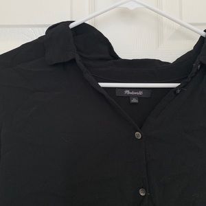 Madewell central drapey shirt